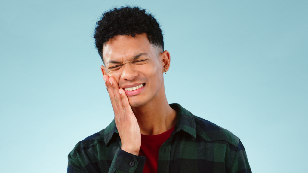 A comprehensive medical diagram showing the Temporomandibular Joint (TMJ) as a central hub connecting the jaw, the inner ear, the cervical spine (neck), and the facial nerve pathways.