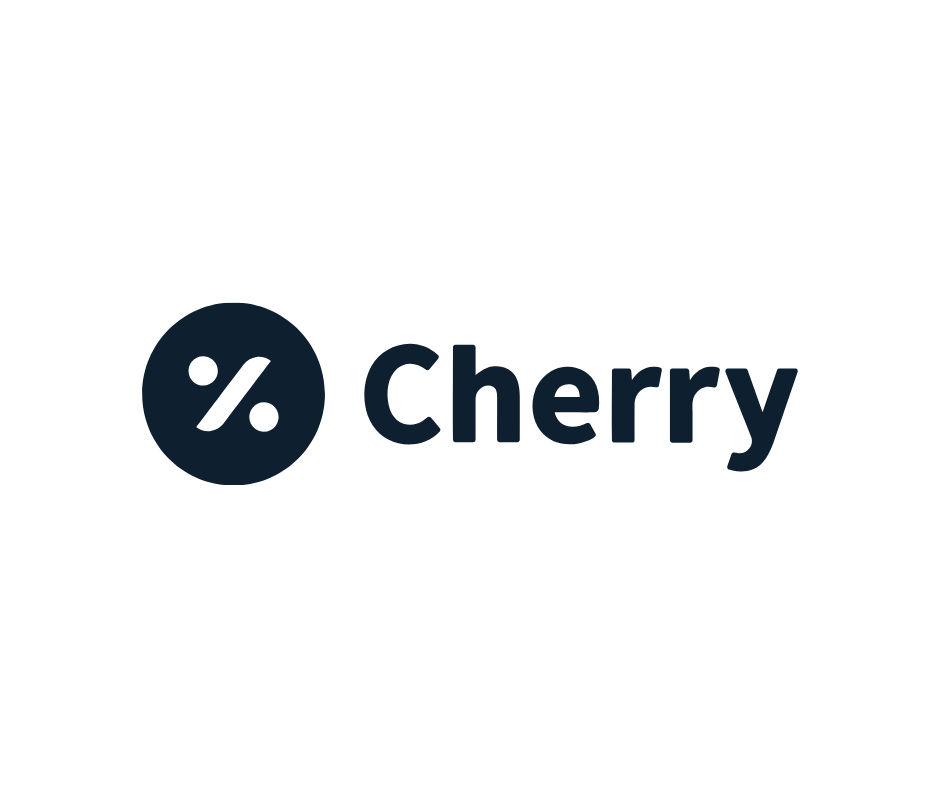 The Cherry logo, representing a flexible financing platform for dental and health services.